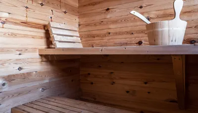 Sauna Innenbereich